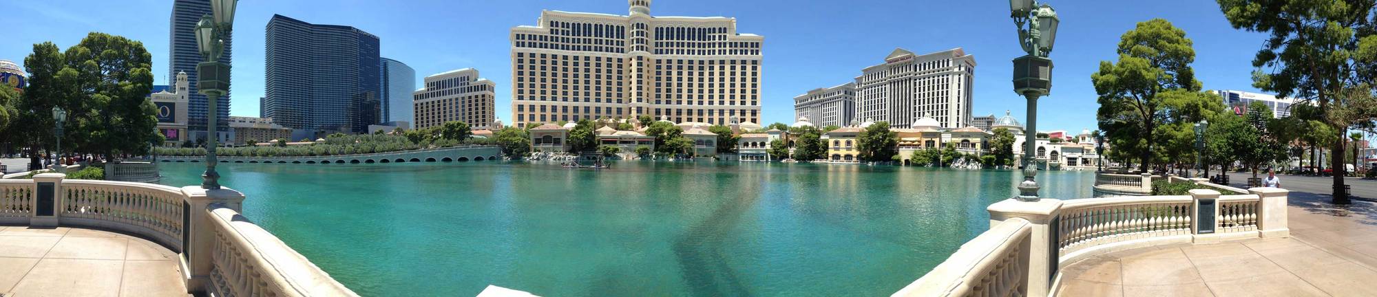 The Bellagio waterfront
