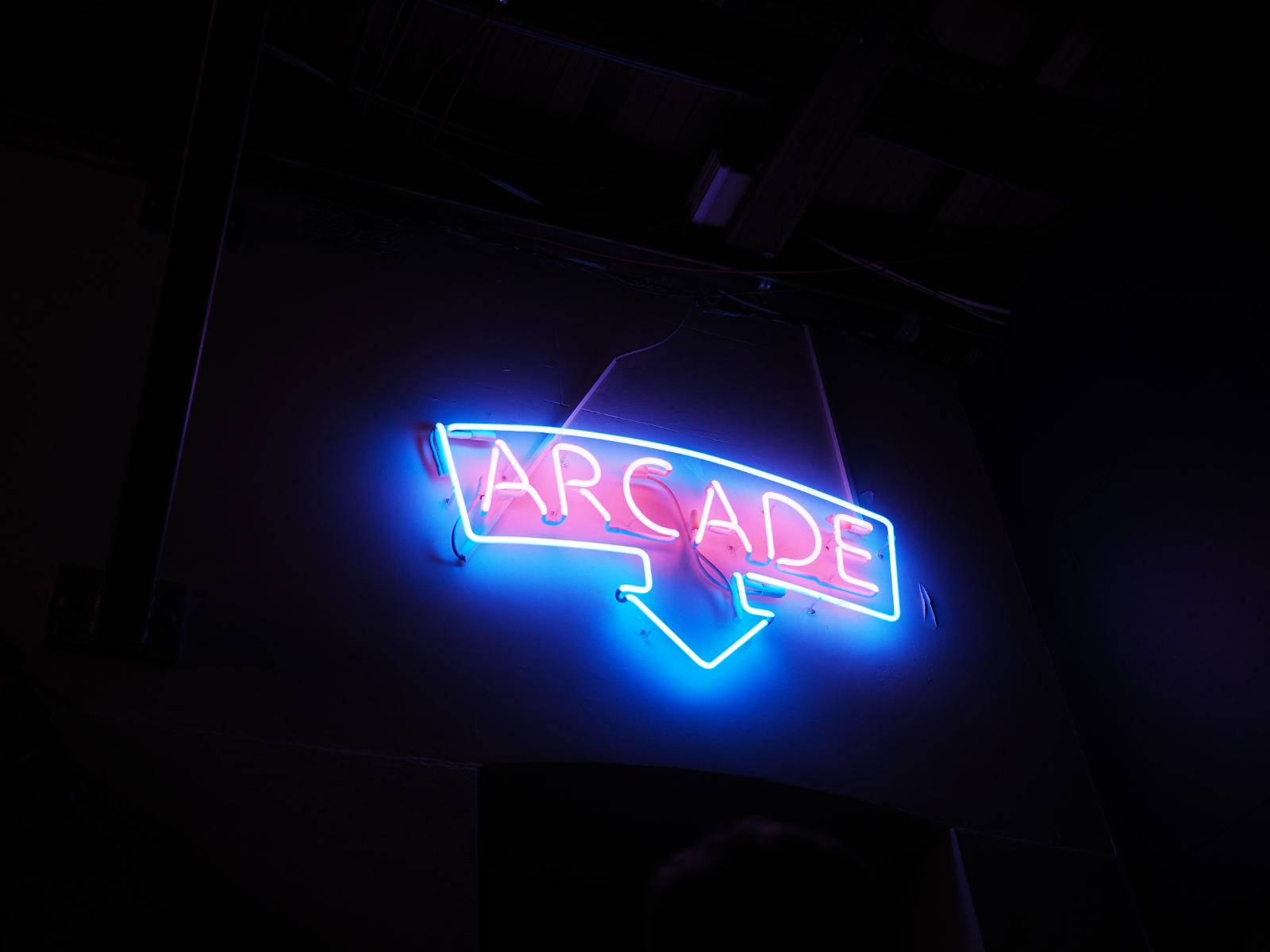 Neon Arcade sign