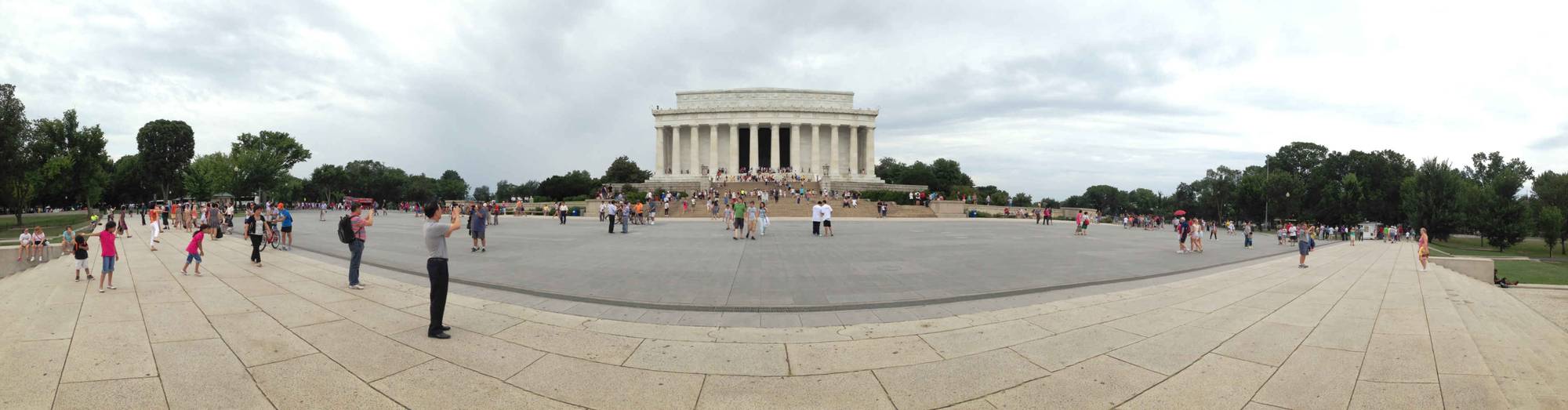 Lincoln Memorial panoramla