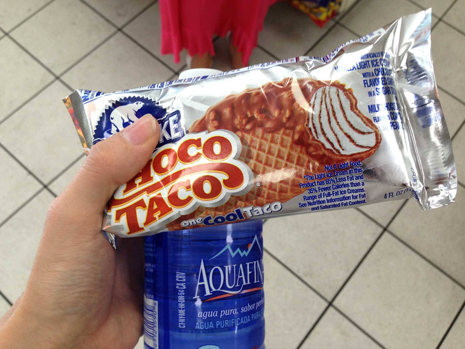 Choco Taco wrapping