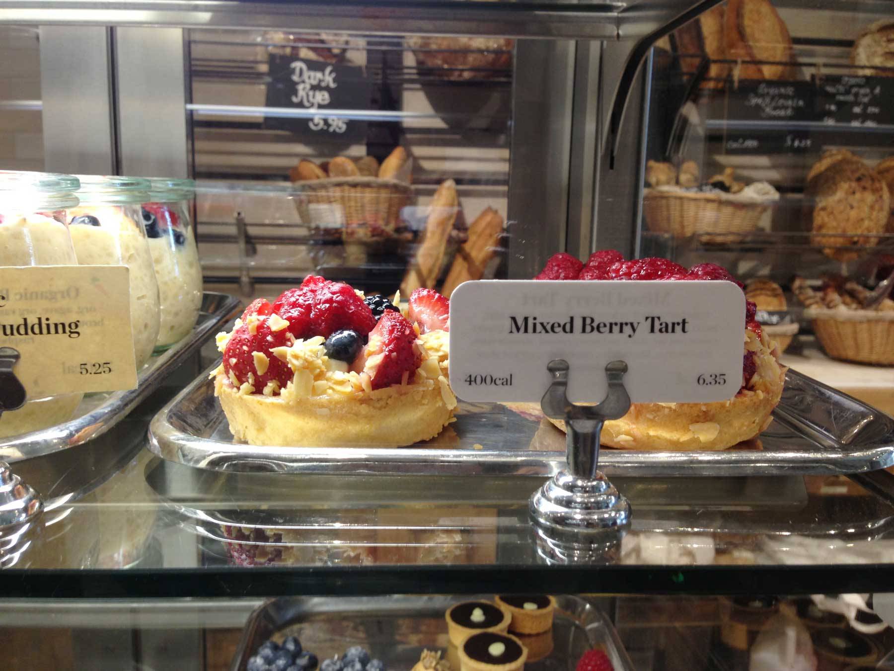 Mixed berry tart