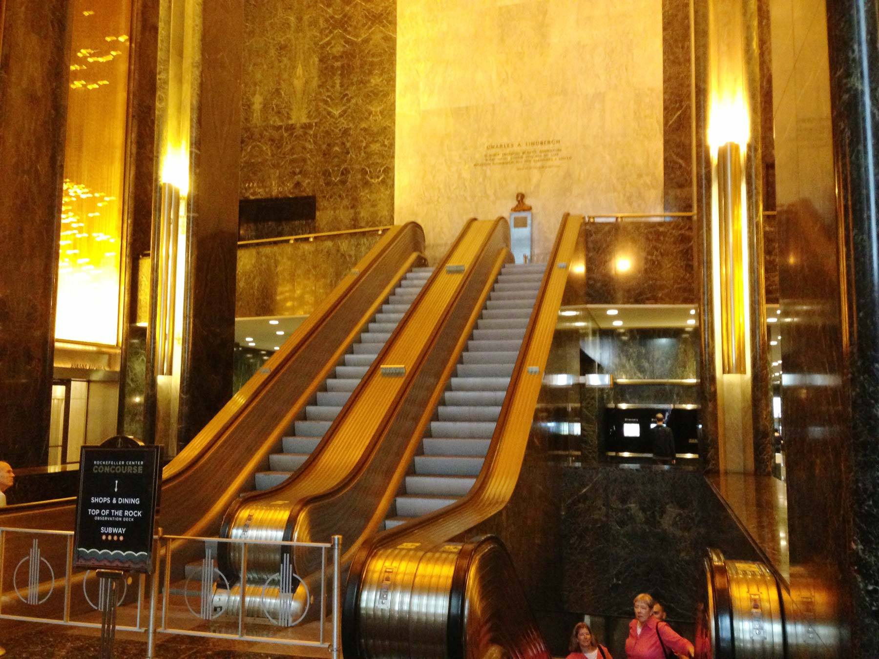 Some ritzy escalators