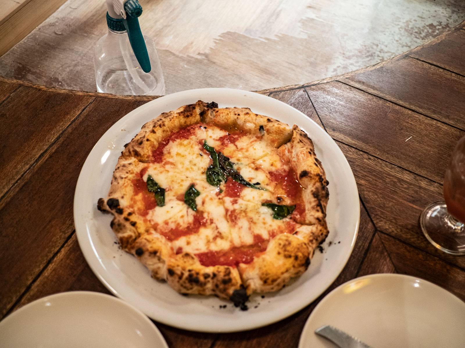 One seriously good looking Margherita Pizza