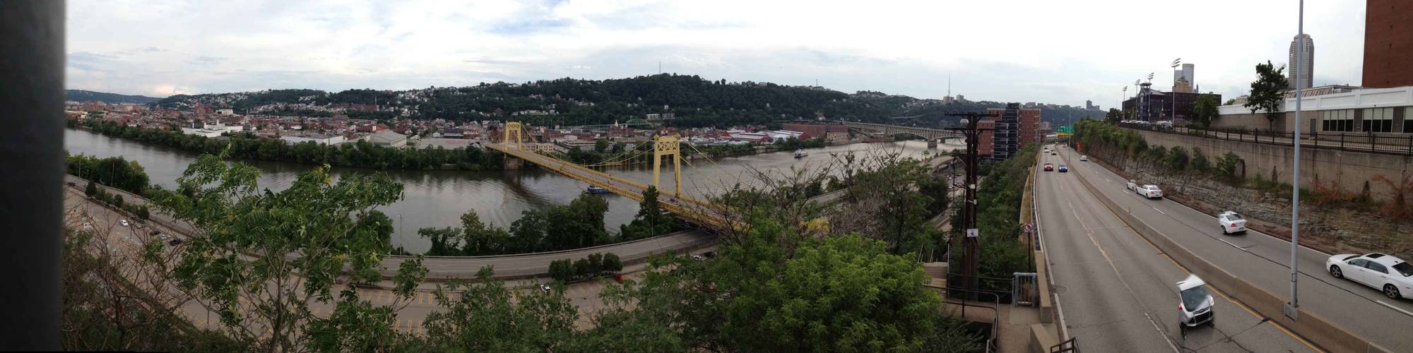 Another panorama of South Pittsburgh