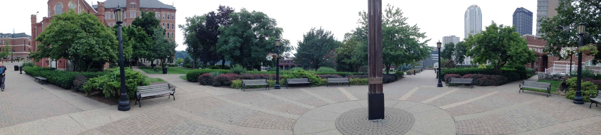 Panorama of Duquesne University park