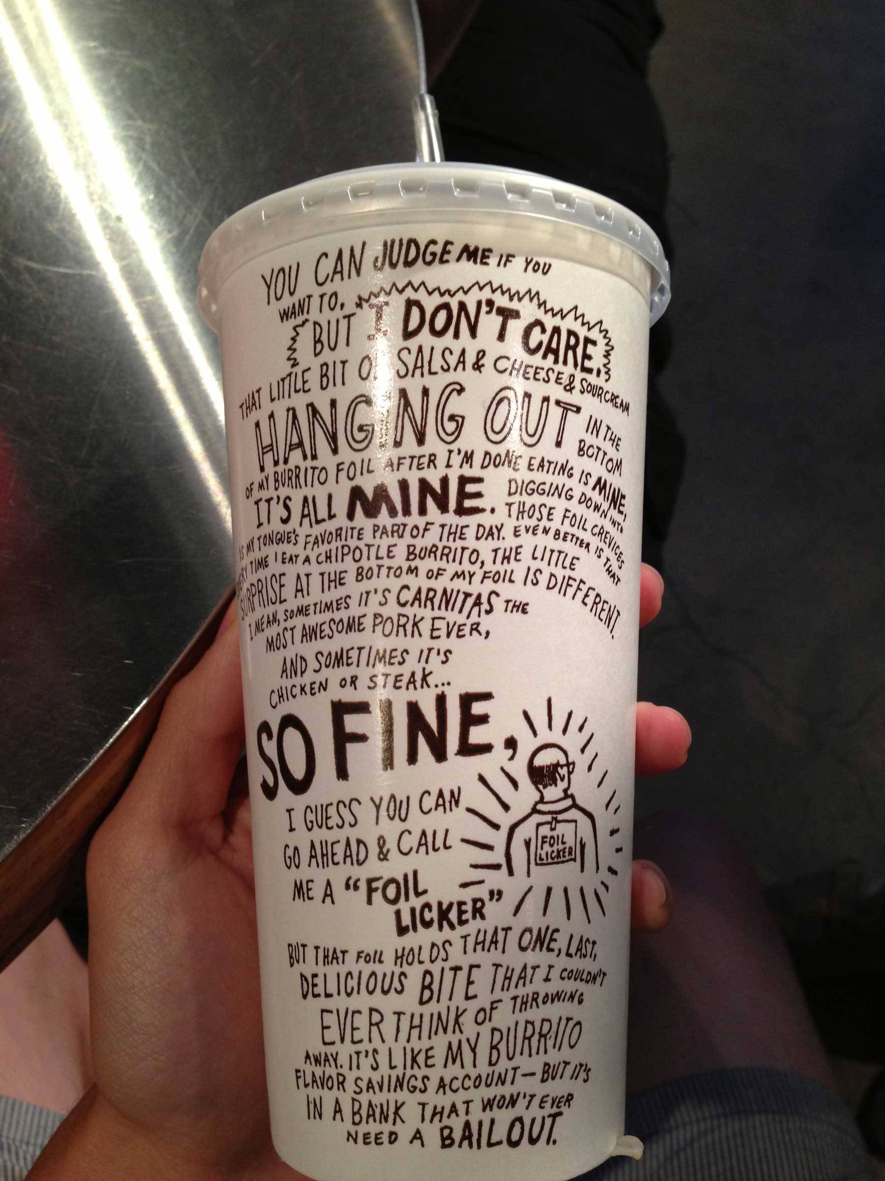 Chipotle drink