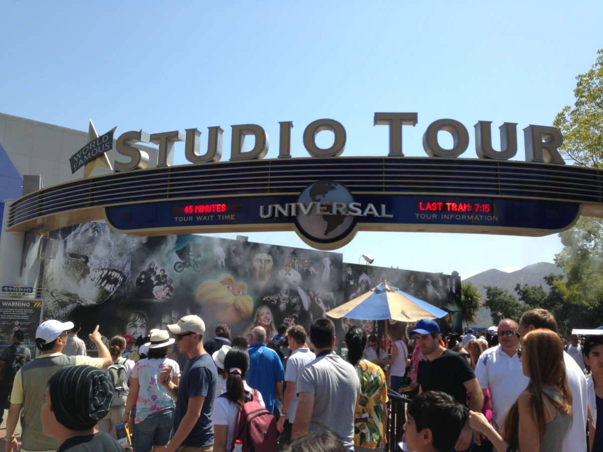 Universal Studio Tour entrance