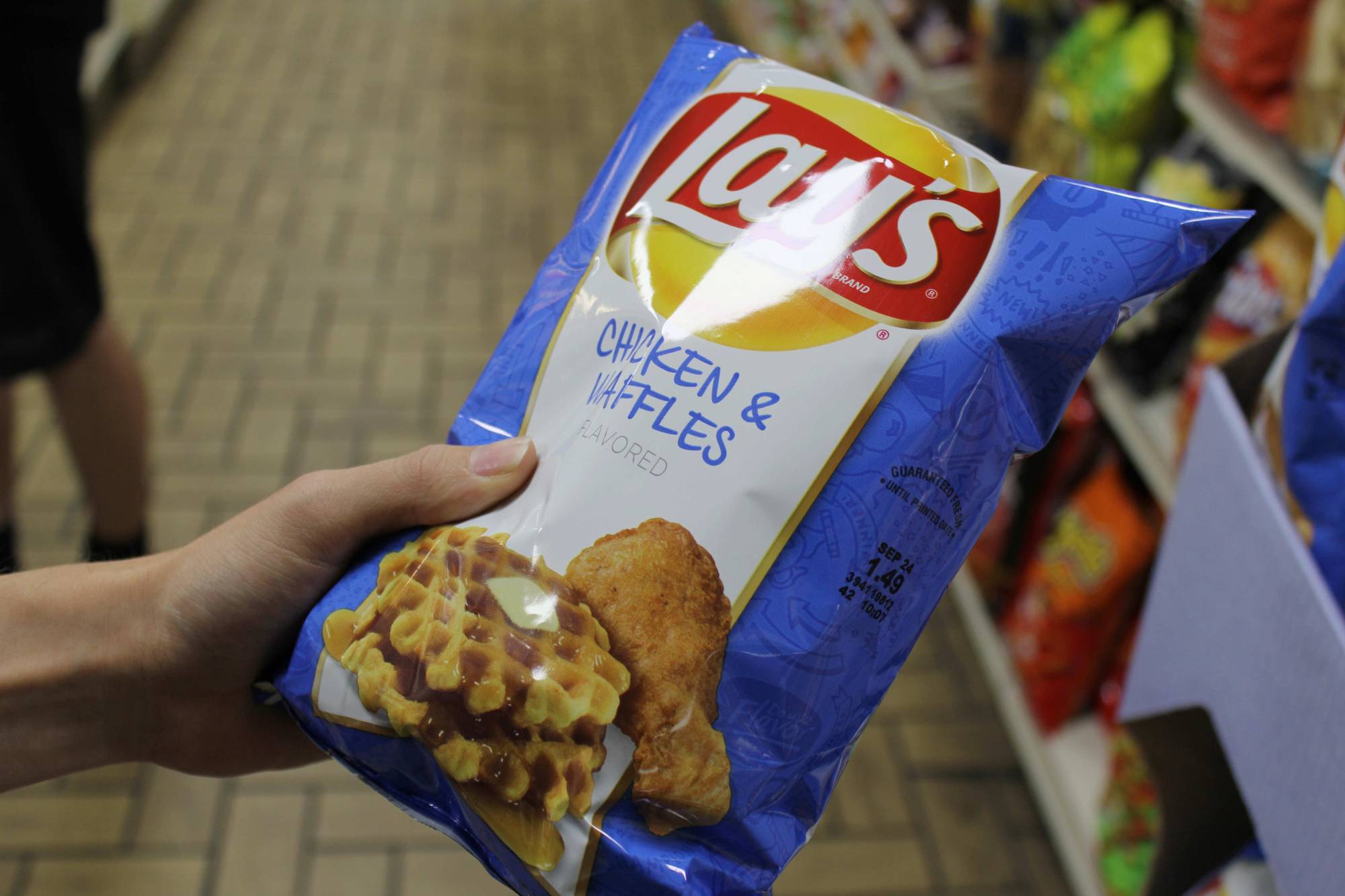 Chicken & Waffles flavoured Lay’s