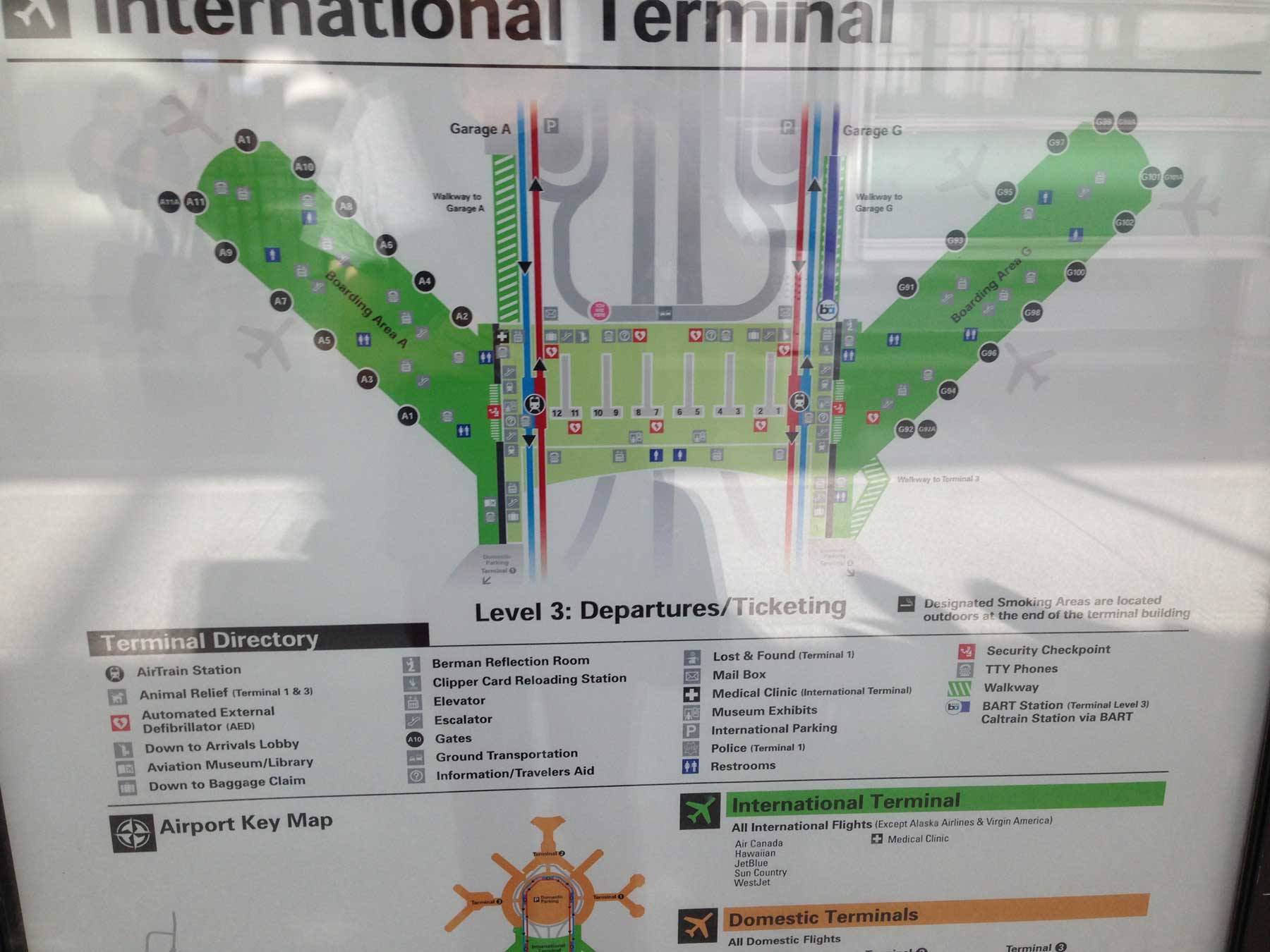 Terminal map