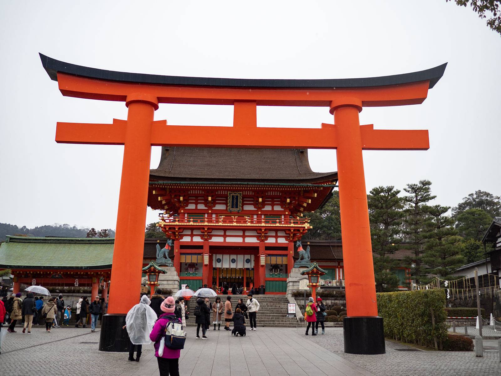 Fushimi Inari Taisha main temple