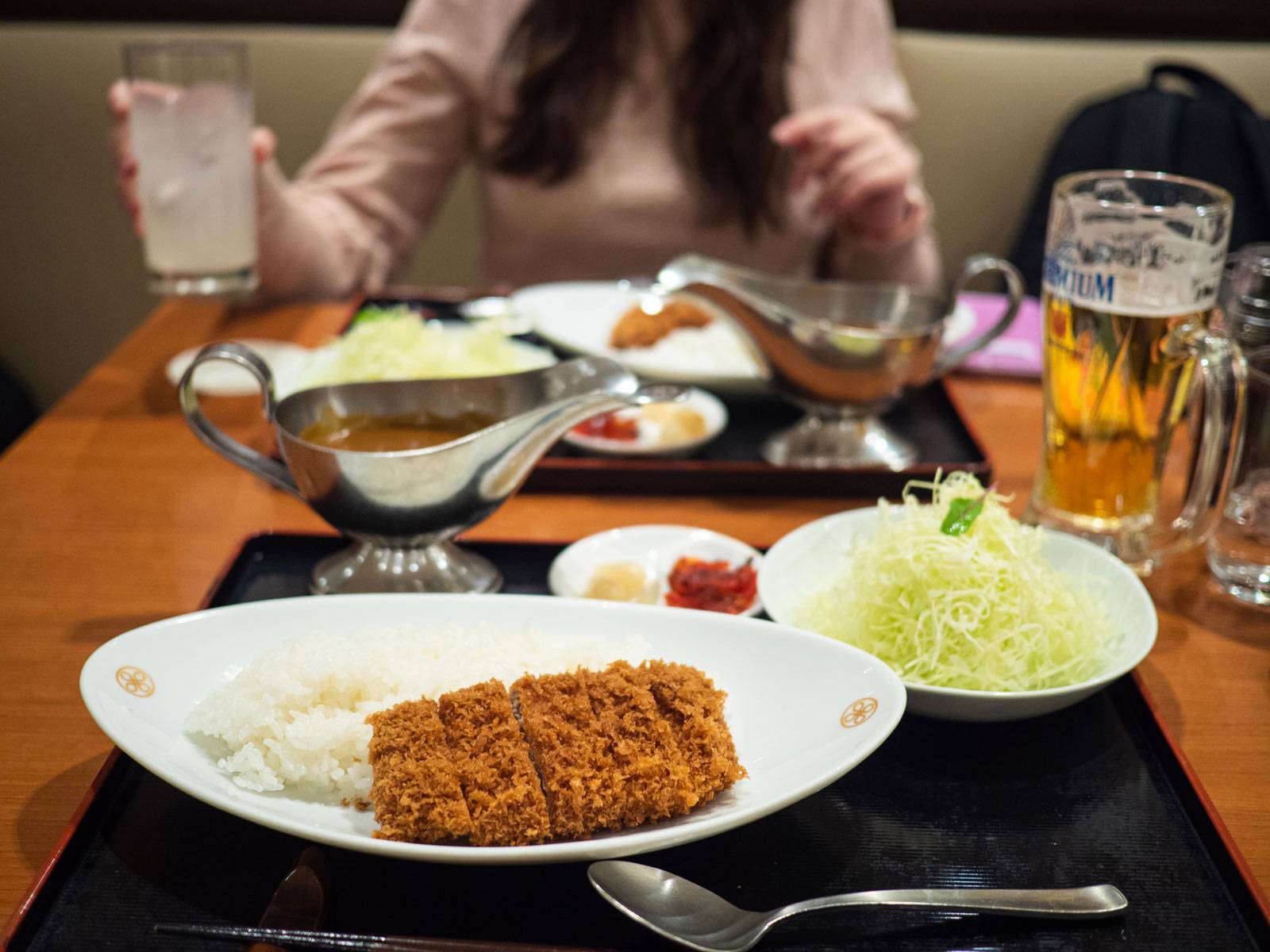 A beautiful serve of Katsu Curry